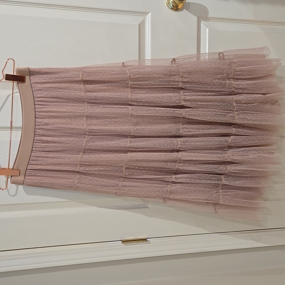 Easel Tulle maxi skirt NWT
